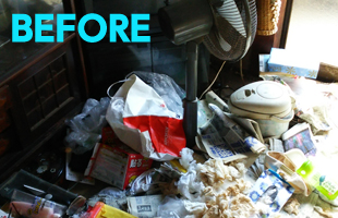 ゴミ屋敷 BEFORE